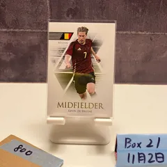 2024 Futera Unique Kevin De Bruyne BELGIUM National Team Midfielder カード