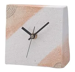 ヤマ庄陶器 信楽焼 置時計 クッキー Stoki-1