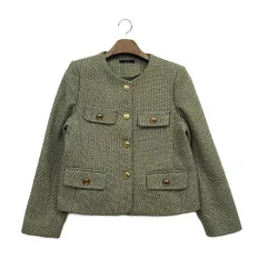2025年最新】クロップドツイードジャケットの人気アイテム - メルカリ
