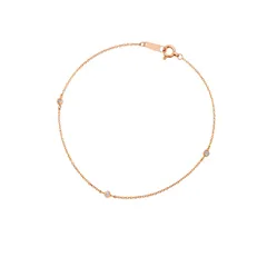 【在庫セール】ダイヤモンド 151416133103 ブレスレット K10ピンクゴールド(PG) [カナルヨンドシー]