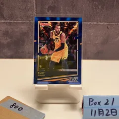 2020-21 Panini Donruss Rudy Gobert 29/49 UTAH JAZZ Blue カード