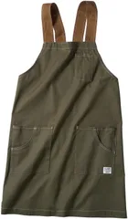 肩掛けエプロン DG904 フリーサイズ 綿100% 飲食店 クロダルマ DIY 軽作業 アウトドア カフェ ワークウェア [武蔵野ユニフォーム] ガーデニング 作業服 作業着 D.GROW<014-dg904>