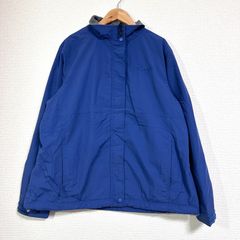 US古着 L.L.Bean キニードラッグス 企業ロゴ刺繍入り スタッフジャンパー ナイロンジャケット ワークジャケット フリース裏地 ウィメンズL