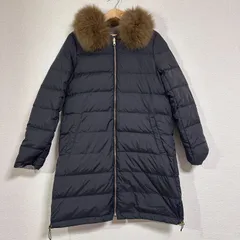 訳あり ROSSO アーバンリサーチロッソ 15AW フォックスファー付きリバーシブルダウンコート ウエストベルト付き カーキ/ブラック FREE