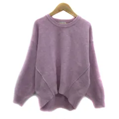 チャオパニック ティピー CIAOPANIC TYPY ニット セーター 長袖 ラウンドネック 無地 オーバーサイズ ONE ピンク /YS18