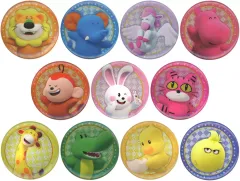 【中古】バッジ・ピンズ 全11種セット 「たべっ子どうぶつ THE MOVIE ラメキャラバッジコレクション」