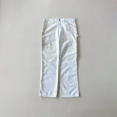 【雰囲気抜群】Dickies × SHERWIN WILLIAMS ペインターパンツ W36 L32 ボロ ヴィンテージ リアルペンキ 白パン ワークパンツ 企業ロゴ