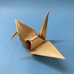 銅製 鶴 折り鶴 銅 140 - メルカリ