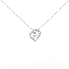 4゜C ハート ダイヤモンド ネックレス