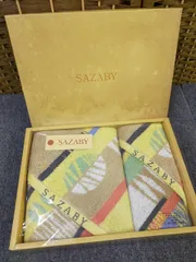 F01-20251227-02【未使用・中身未確認】SAZABY サザビー タオルセット 箱付き ギフト 回収品