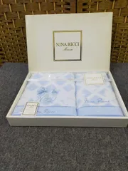 ニナリッチ　NINA RICCI タオルケット　2枚セット 新品未使用 N I NA RICCIニナリッチのタオルハンカチ2枚セット - メルカリ