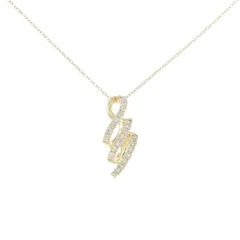 K18YG ダイヤモンド ネックレス 0.31CT