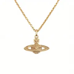 【ギフト対応可】ヴィヴィアンウエストウッド VIVIENNE WESTWOOD ネックレス Mini Bas Relief Pendant Necklace ペンダント ゴールド アクセサリー ジュエリー 人気 ブランド おしゃれ 誕生日 プレゼント 送料無料