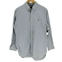 ラルフローレン RALPH LAUREN classic fit ポニー刺繍 BDシャツ メンズ import：M 