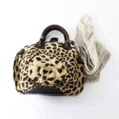 美品✨ebagos エバゴス　かごバッグ　夜na夜na レオパード 美品✨ebagos エバゴス かごバッグ 夜na夜na レオパード - メルカリ