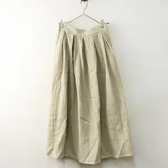 新品 未使用 サマンサモスモス Samansa Mos2 SM2 ウール混ワッシャーガーゼスカート F‖グレー ボトムス ロング【2400014734942】