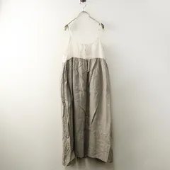 新品 未使用 カズミ kazumi× サマンサモスモス SM2 SamansaMos2 キャミワンピース F‖グレー ドレス ロング フレア【2400014754100】