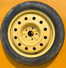 テンパータイヤ155/70 D17 110M 114.3 5穴 貴重な17インチ - メルカリ