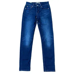 LEVI'S PREMIUM BORROWED FROM THE BOYS ストレッチ ボーイフレンドデニム テーパード インディゴ サイズ24 レディースXS リーバイス プレミアム