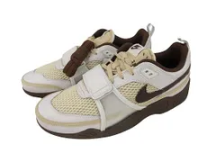 ナイキ NIKE × トラヴィス スコット Travis Scott ズームフィールド ジャックス ホワイト チョコレート スニーカー HQ3073-100 30 ☆AA★