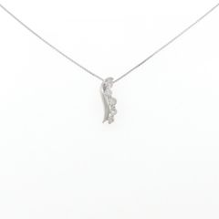 k18wg製 10粒ダイヤモンドネックレストップ 0.52ct - メルカリ