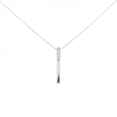 K18WG ダイヤモンド ネックレス 0.06CT