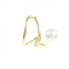 K18YG アコヤパール イヤーカフ 6.1mm 片耳