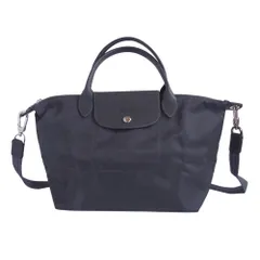 Longchamp ロンシャン ル プリアージュ ネオ S 2WAY バッグ カーキ系【中古】