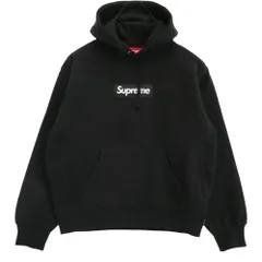 Supreme シュプリーム 25AW Box logo hooded sweatshirt ボックスロゴ フーデッド スウェットシャツ フーディー パーカー ブラック系 S【極上美品】【中古】