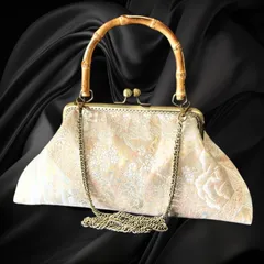 【No.683】着物リメイクバッグ、和風オリジナルバッグ、着物ショルダーバッグ