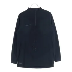 NIKE (ナイキ) AS M NK VPRKNIT STRKE DRIL TOP ロゴプリント ハーフジップ トラックジャケット ブラック 892708-010のサムネイル