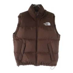 THE NORTH FACE (ザノースフェイス) NUPTSE VEST ヌプシ ナイロン ダウンベスト ブラウン ND92232