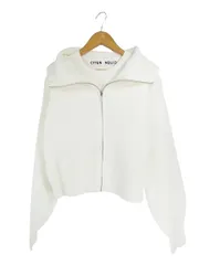 シテン CITEN (ユナイテッドアローズ) ニット レイヤード風  リブ 無地 サイズF 白 QQQ