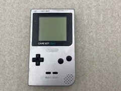 Nintendo ゲームボーイライト　本体　シルバー　ジャンク品