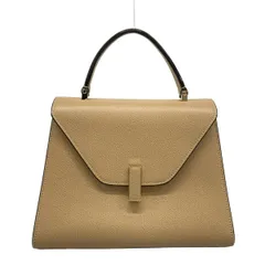 Valextra(ヴァレクストラ) ハンドバッグ ミディアム イジィデ V5E56-28-MCL-OC ライトブラウン