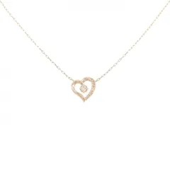 4゜C ハート ダイヤモンド ネックレス