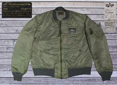 ✅️ 黒タグ X-LARGE ALPHA アルファ DOBBS ドブス 1950s ビンテージ MA-1 フライトジャケット B-Type レプリカ TA1544