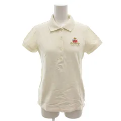 ポロジーンズ ラルフローレン POLO JEANS ポロシャツ ロゴ刺繍 半袖 M 白 ホワイト /FF