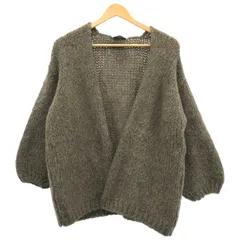 TRICOTS JEAN MARC (トリコジャンマルク) ■ ④ CESAME モヘヤブレンドカーディガン レディース ブラウン FREE