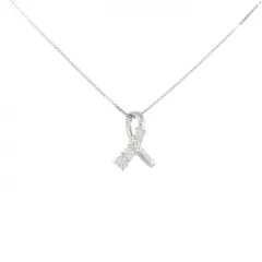 PT900/PT850 ダイヤモンド ネックレス 0.17CT