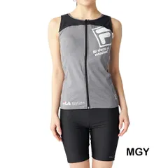 フィラ FILA 315-601-0 大きいサイズ(15号/17号/19号)　フィットネス水着 レディース水着 ジップアップセパレート タンキニ　315601-0 