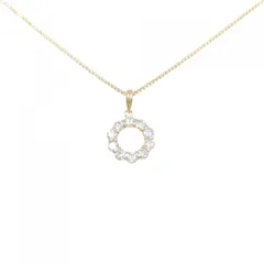 K18YG ダイヤモンド ネックレス 0.51CT