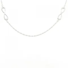 ティファニー インフィニティ エンドレス ネックレス