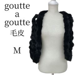 新品タグ付き】 SCOT CLUB M相当 フェイクファーベスト ブラック