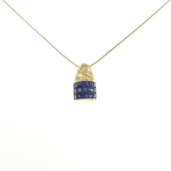 K18YG サファイヤ ネックレス 0.70CT