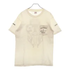 CHROME HEARTS (クロムハーツ) OLD MAXFIELD COLLABORATION BIG DAGGER TEE マックスフィールド胸ポケット バックダガープリント anvil タグ 半袖Tシャツ カットソー ホワイト
