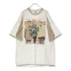 VINTAGE (ヴィンテージ) 00s LED ZEPPELIN JIMMY PAGE NORTH AMERICA TOUR 2000 ZOSO Tシャツ 半袖カットソー グレー