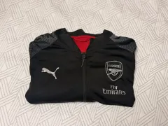 アーセナル FC 2018/2019 PUMA プーマ フルジップアップ ジャケット ブラック/レッド サイズ US M