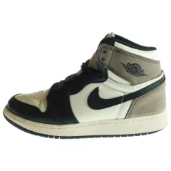 NIKE (ナイキ) AIR JORDAN 1 RETRO HIGH OG GS DARK MOCHA 575441-105 エアジョーダン1ダークモカ ハイカットスニーカー グレードスクールUS6Y/24cm レディース