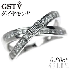 GSTV Pt950 ダイヤモンド リング 0.80ctのサムネイル